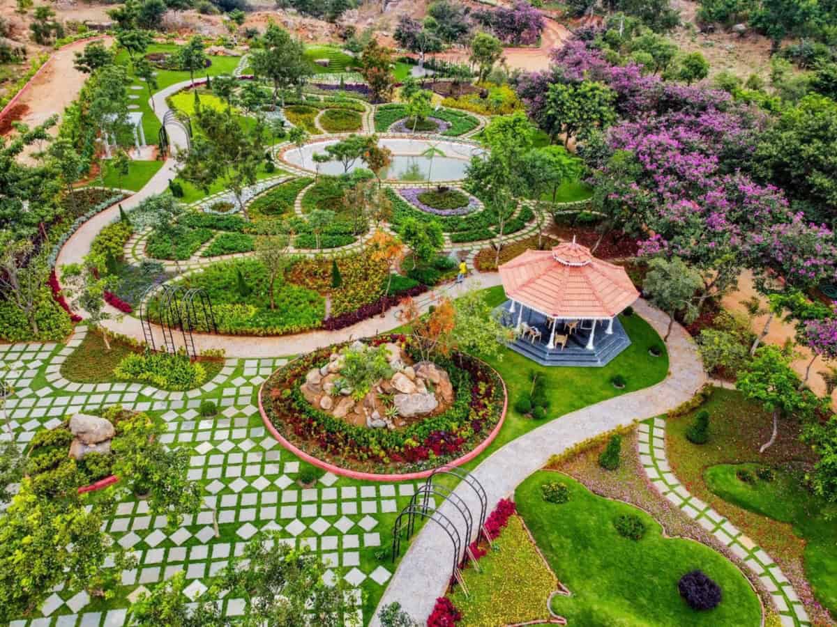 Complete Eco Park On Himayat Sagar Lakefront Near Hyderabad KTR To Revanth Complete Eco Park On Himayat Sagar Lakefront Near Hyderabad KTR To Revanth