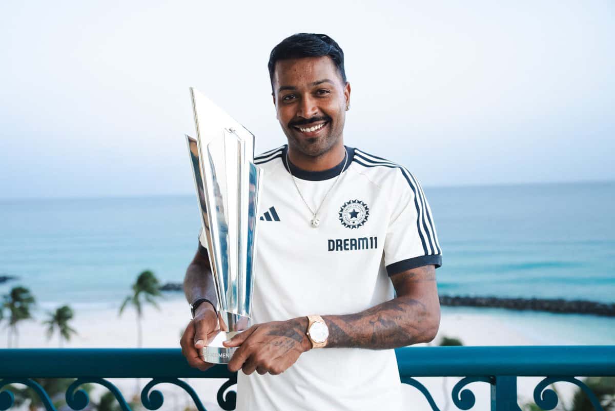 In pics: T20 world champions India depart from Barbados