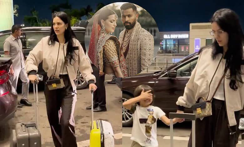 Divorce talks: Hardik Pandya's wife packs bags, leaves Mumbai with son