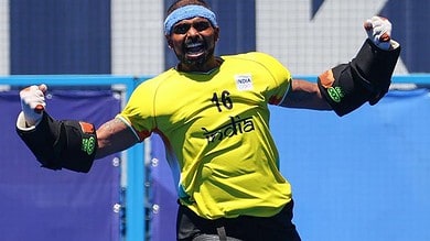 Hockey goalie Sreejesh