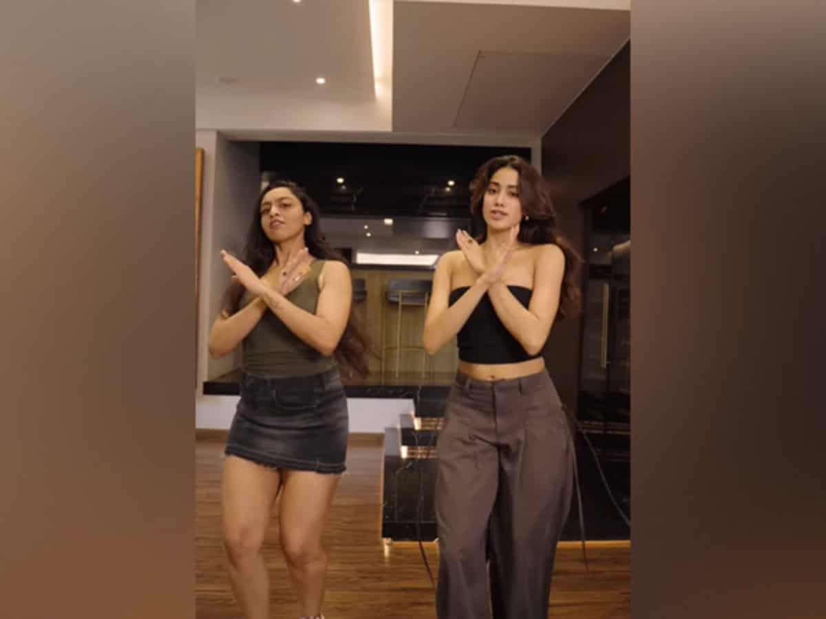 'Karle galatiyan...': Jahnvi Kapoor shares dance video from 'Shaukan' track