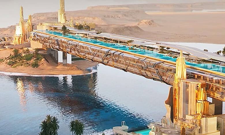 Saudi Arabia’s NEOM partners with Equinox to open luxury bridge resort