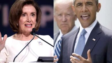 Nancy Pelosi and Barack Obama