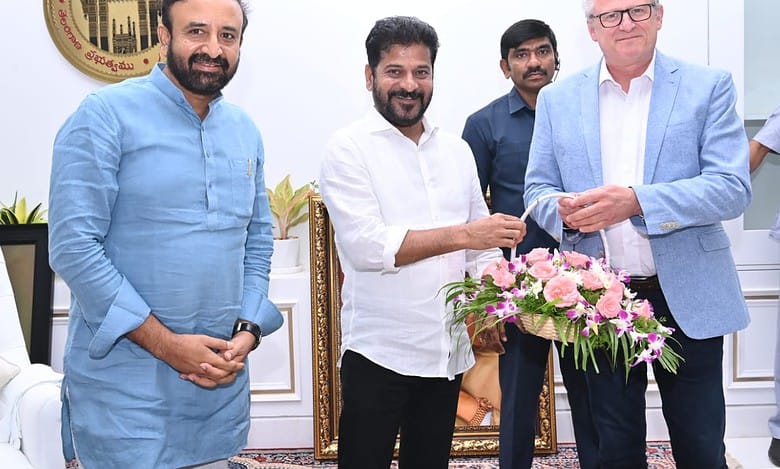 Nokia delegation meets Telangana CM Revanth Reddy in Hyderabad