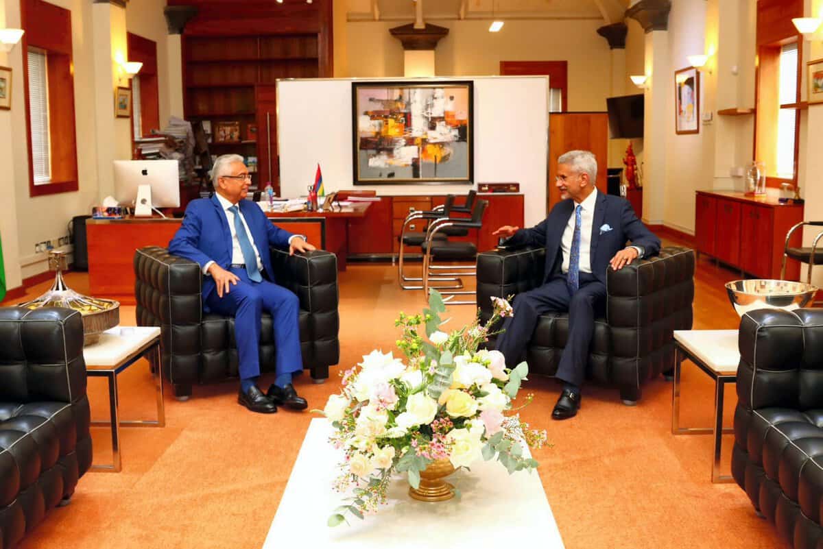 External Affairs Minister S. Jaishankar in Mauritius