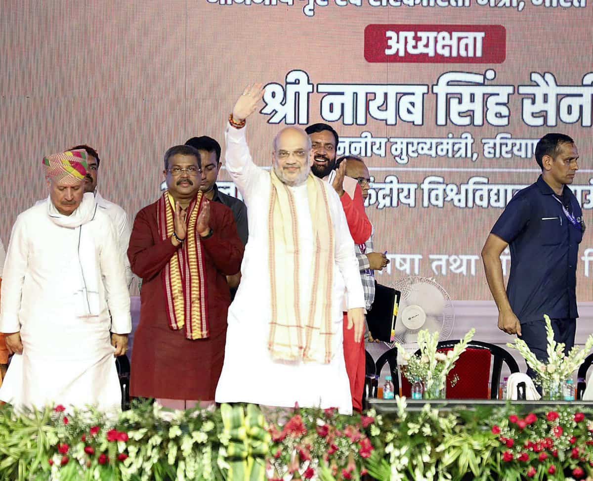 Cong gave OBC quota to Muslims in Karnataka, BJP won't allow it in Haryana: Amit Shah