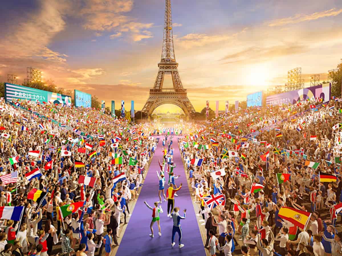 The Champions Park at the Trocadéro in Paris