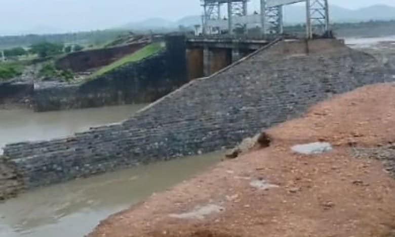 Bhadradri-Kothagudem collector Jitesh V Patel says that irrigation officials were finding ways to repair the project, which will be done once the flood subsides.