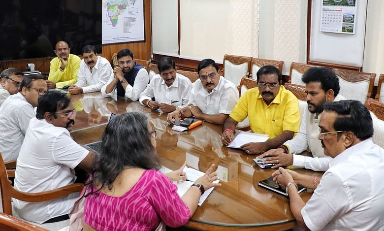 Polvaram Project meeting