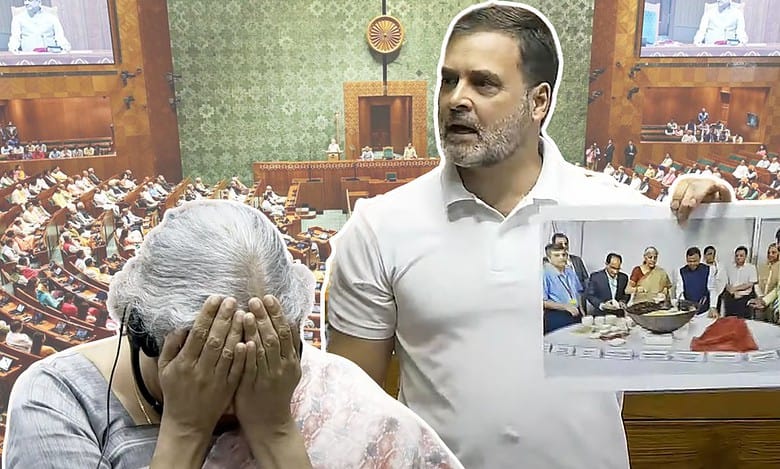 Desh ka halwa bik raha hai: Rahul Gandhi on Union budget