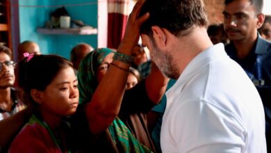 Rahul meets Hathras stampede victims' families