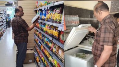Spoiled onions found at popular supermarket in Hyderabad