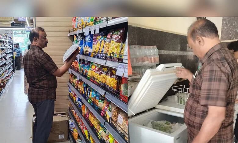 Spoiled onions found at popular supermarket in Hyderabad