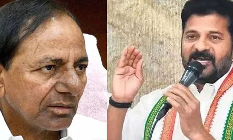 CM Revanth Reddy alleges that all the civil works contracts given to BHEL for the Bhadradri Thermal power Project, were sub-contracted to the 'binamis, relatives and followers' of the then chief minister K Chandrasekhar Rao' family.