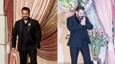 Salman Khan makes dashing appearance at Anant Ambani, Radhika Merchant's sangeet ceremony