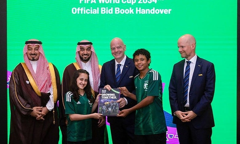 Saudi Arabia officially submits bid to host FIFA World Cup 2034