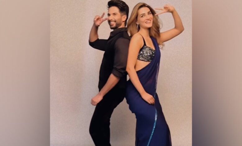 Shahid Kapoor shares special post for 'Sifra' Kriti Sanon on her birthday