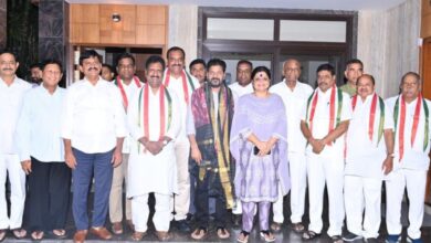 Six BRS MLCs joined Congress