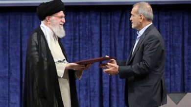Supreme Leader officially endorses Masoud Pezeshkian as Iran's President