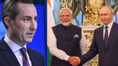 US Matthew mille, India's PM modi and russia's president Putin