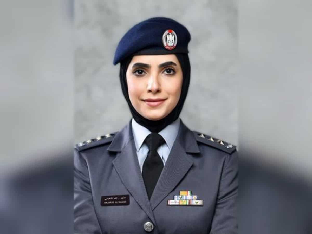 Captain Hagar Rashid Al Naeemi