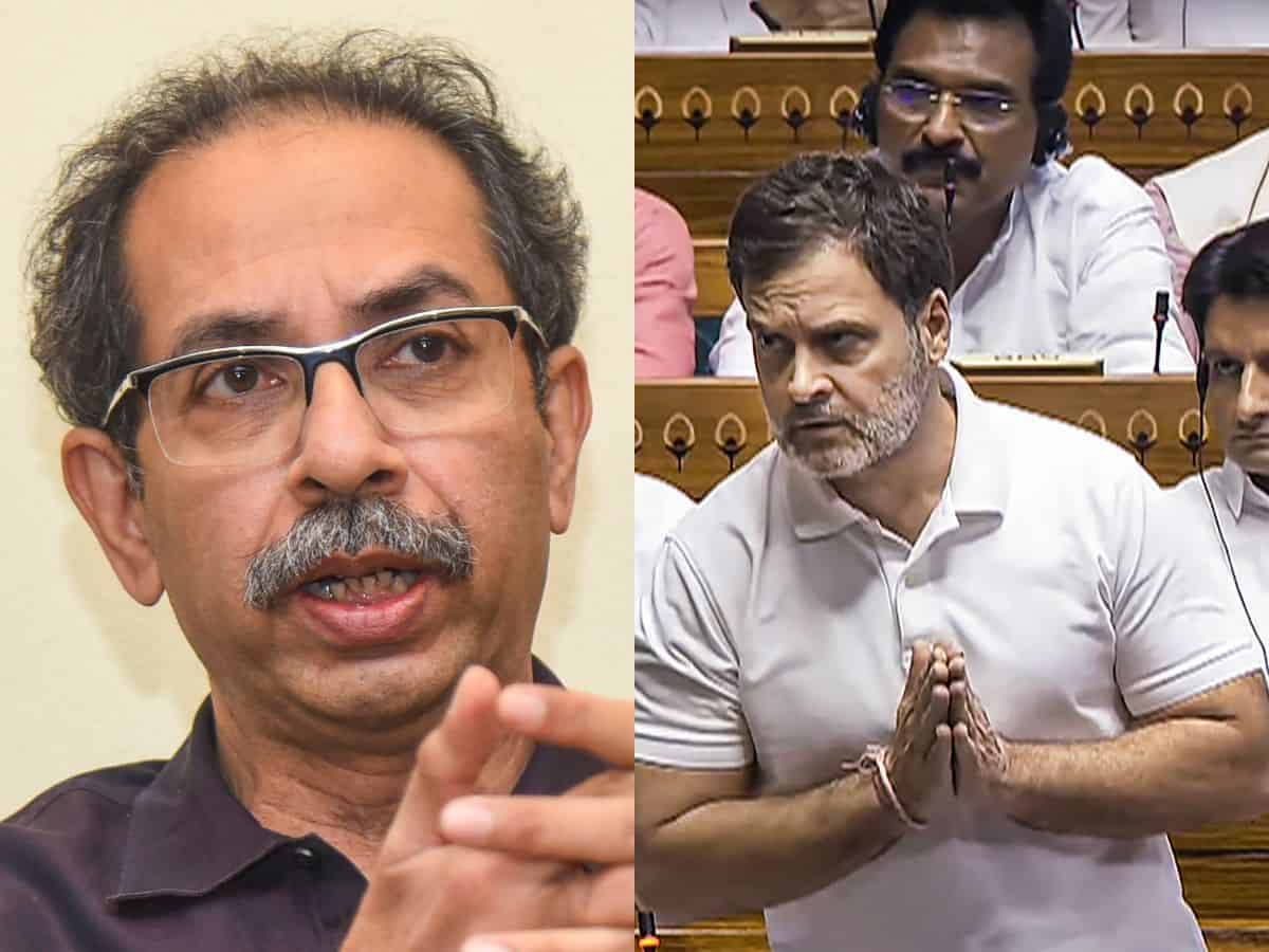 Rahul did not insult Hindutva: Uddhav backs Cong leader amid row