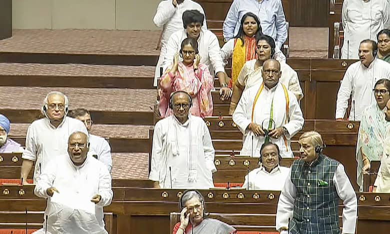 Rajya Sabha: Opposition MPs walk out during Modi speech