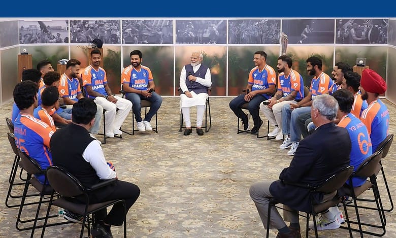 Chat with the champions: PM Modi hosts T20 World Cup-winning India team