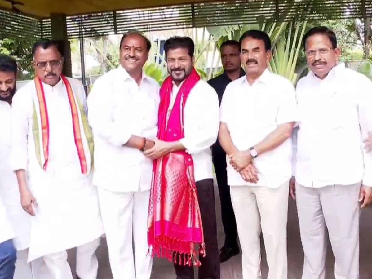 Telangana: Gadwal BRS MLA jumps ship to Congress