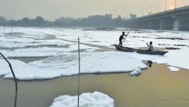 Delhi L-G posts pictures of polluted Yamuna, calls for action