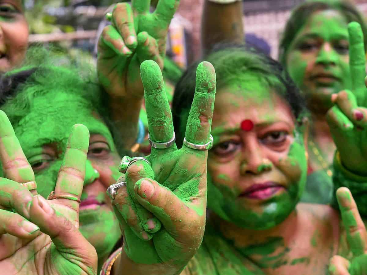 TMC all set to sweep Bengal bypolls, continues its LS victory streak