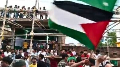 Bihar: Three arrested for waving Palestinian flag in Nawada