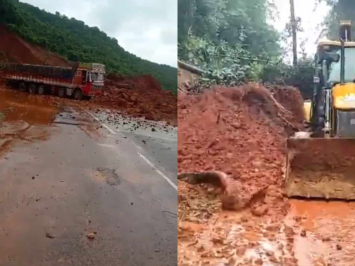 Karnataka: 3 killed, 4 feared dead in landslide in Uttara Kannada