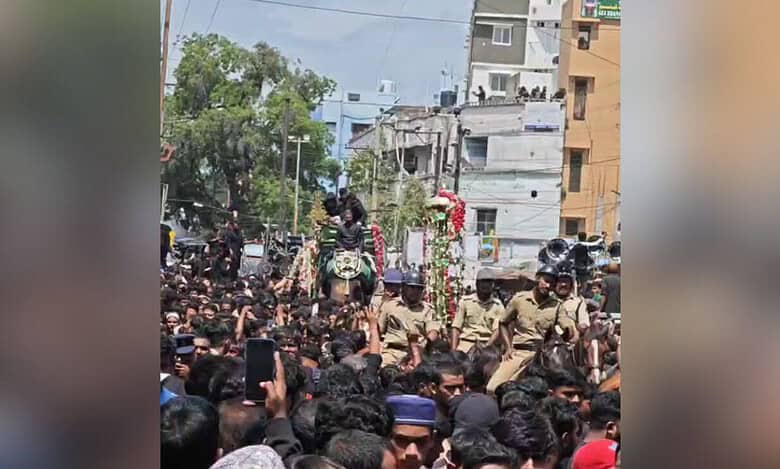 Bibi-ka-Alam procession marks 10th Muharram in Hyderabad