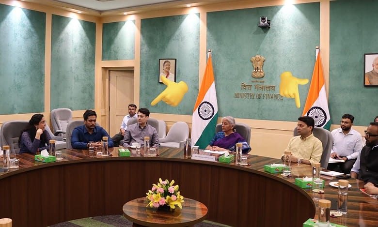 Sitharaman faces backlash after meeting right-wing influencers to discuss budget
