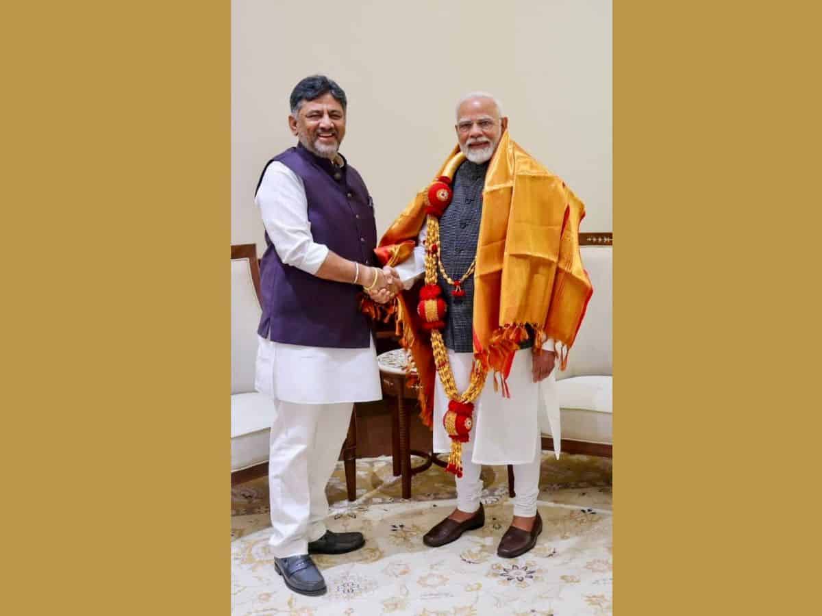 Karnataka Deputy CM meets PM, seeks more funds for Bengaluru development