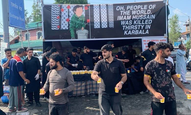 Kashmiri Shias boycott Israeli water brands during Muharram