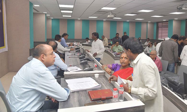 Hyderabad: 618 petitions submitted at Prajavani programme on July 9