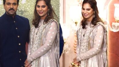 Upasana Kamineni dazzles in Rs 1.49 lakh Anarkali at Ambani wedding