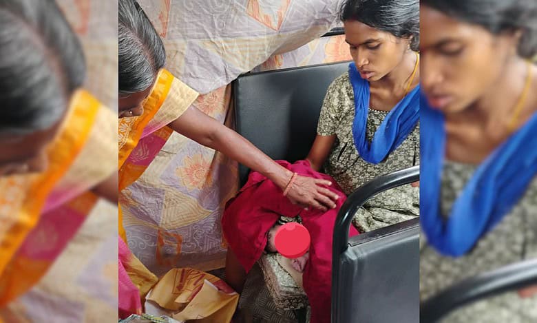 Woman gives birth to baby girl on TGSRTC bus in Hyderabad