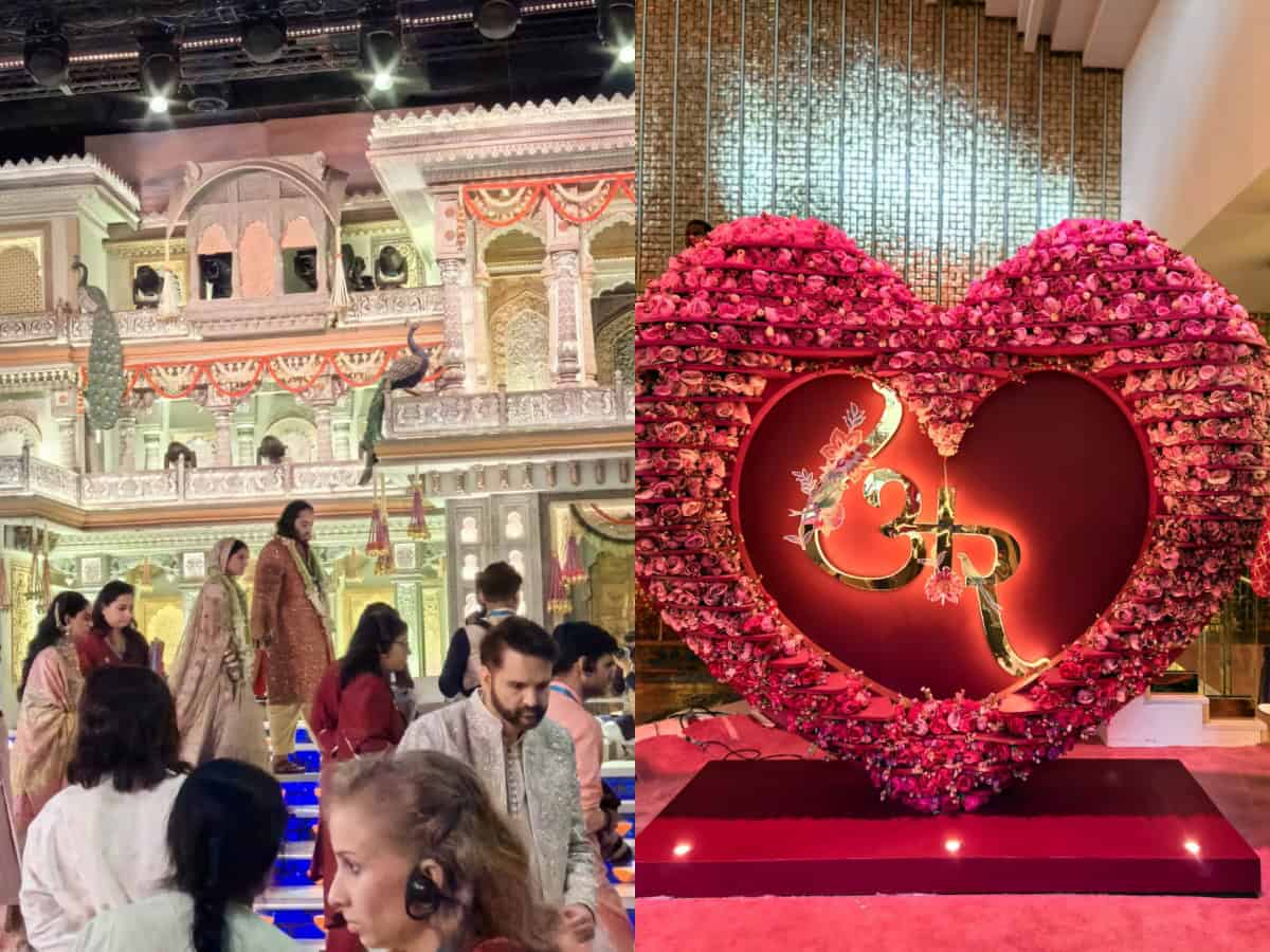 Anant Ambani ties knot with Radhika Merchant in extravagant wedding ceremony