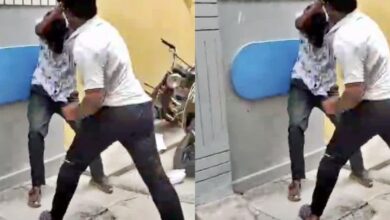 The incident happened in Moti Nagar locality of Erragadda under the limits of Sanathnagar police station on Thursday morning.