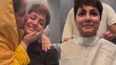 Hina Khan battles cancer: Actress mother breaks down, video viral