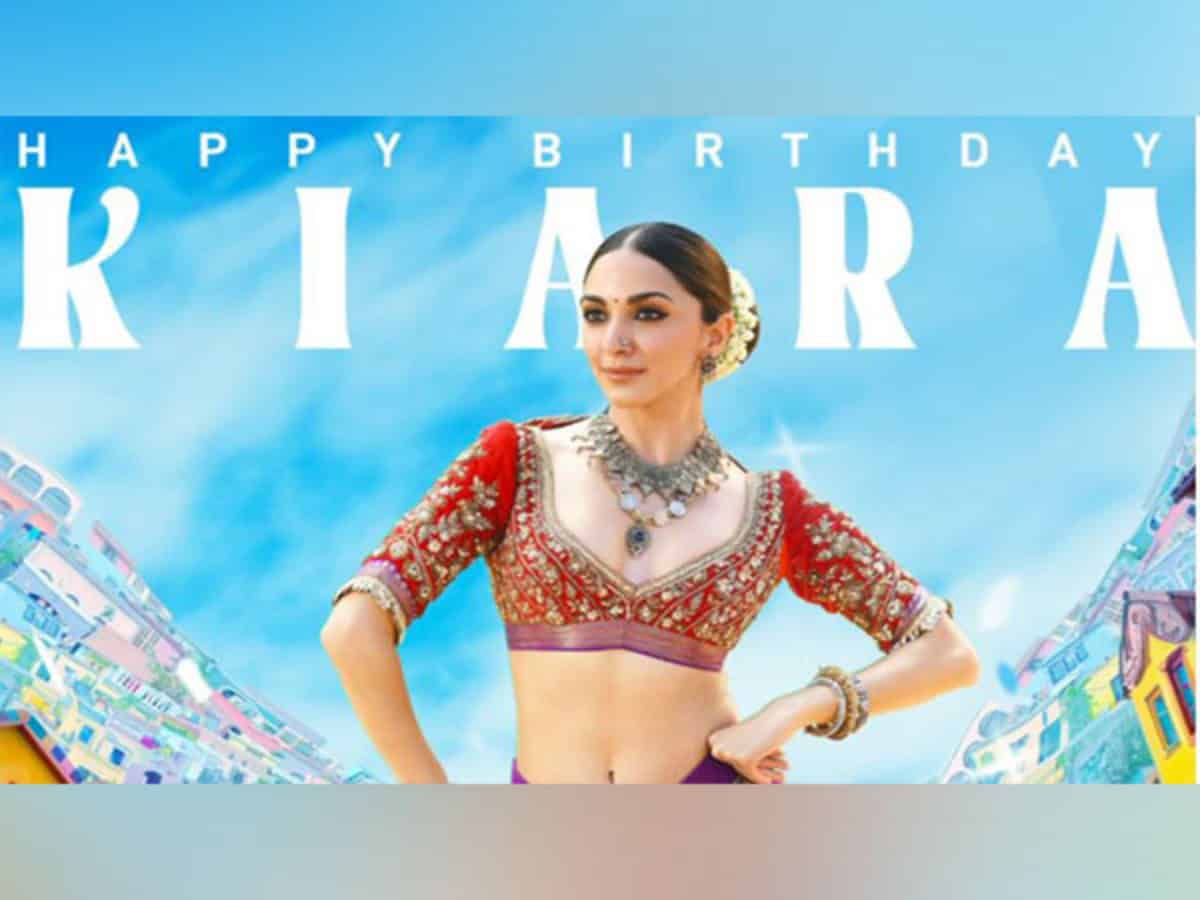 Ram Charan's 'Game Changer' drops new poster of Kiara Advani, announces character name