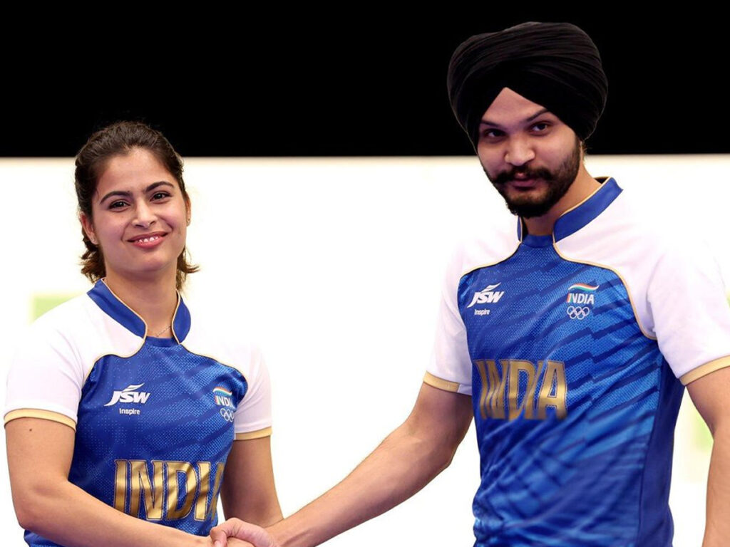 Manu-Sarabjot pair wins second bronze for India in Olympics
