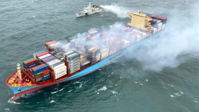 merchant vessel off Goa coast,