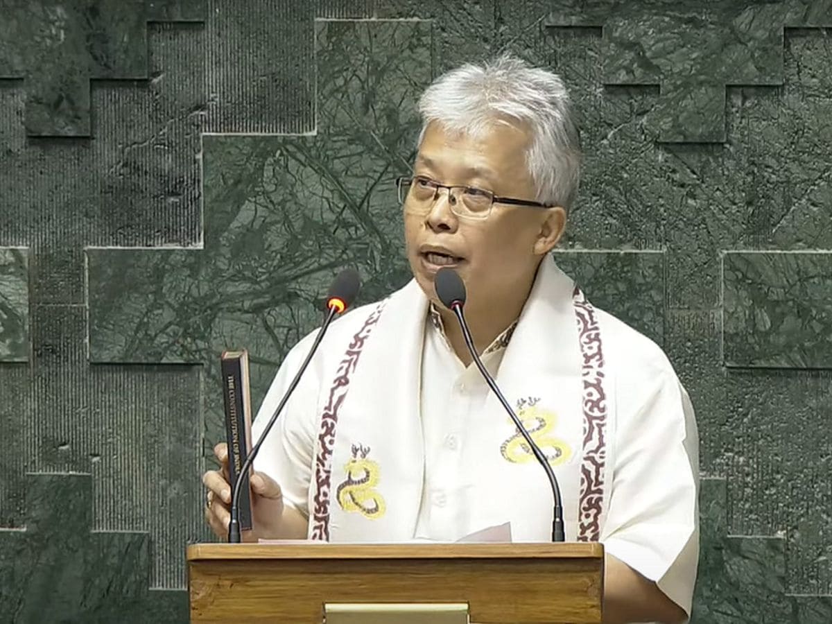 Lok Sabha member A Bimol Akoijam