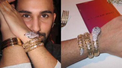 Viral photos: Orry flaunts Rs 20 crore diamond-studded watch