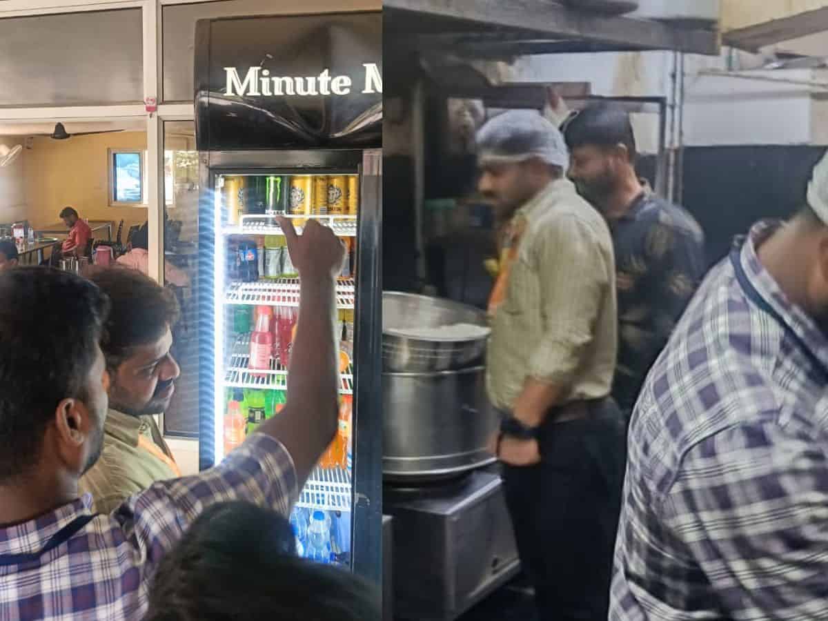 Raids conducted at hotels in Hyderabad; many violations found
