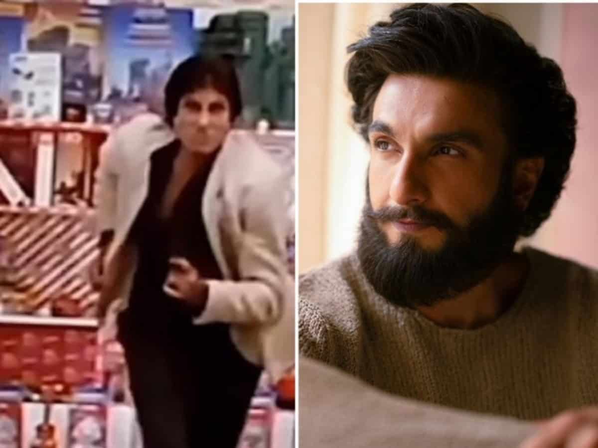 Ranveer Singh gushes over Amitabh Bachchan's 'signature' running style